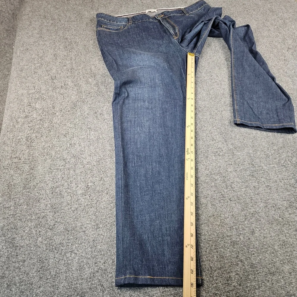 Peter Millar Mens Jeans Size 40 Dark Wash Straight Leg Denim Blue Pants